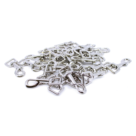 Bolzenkarabiner silber 66x17mm