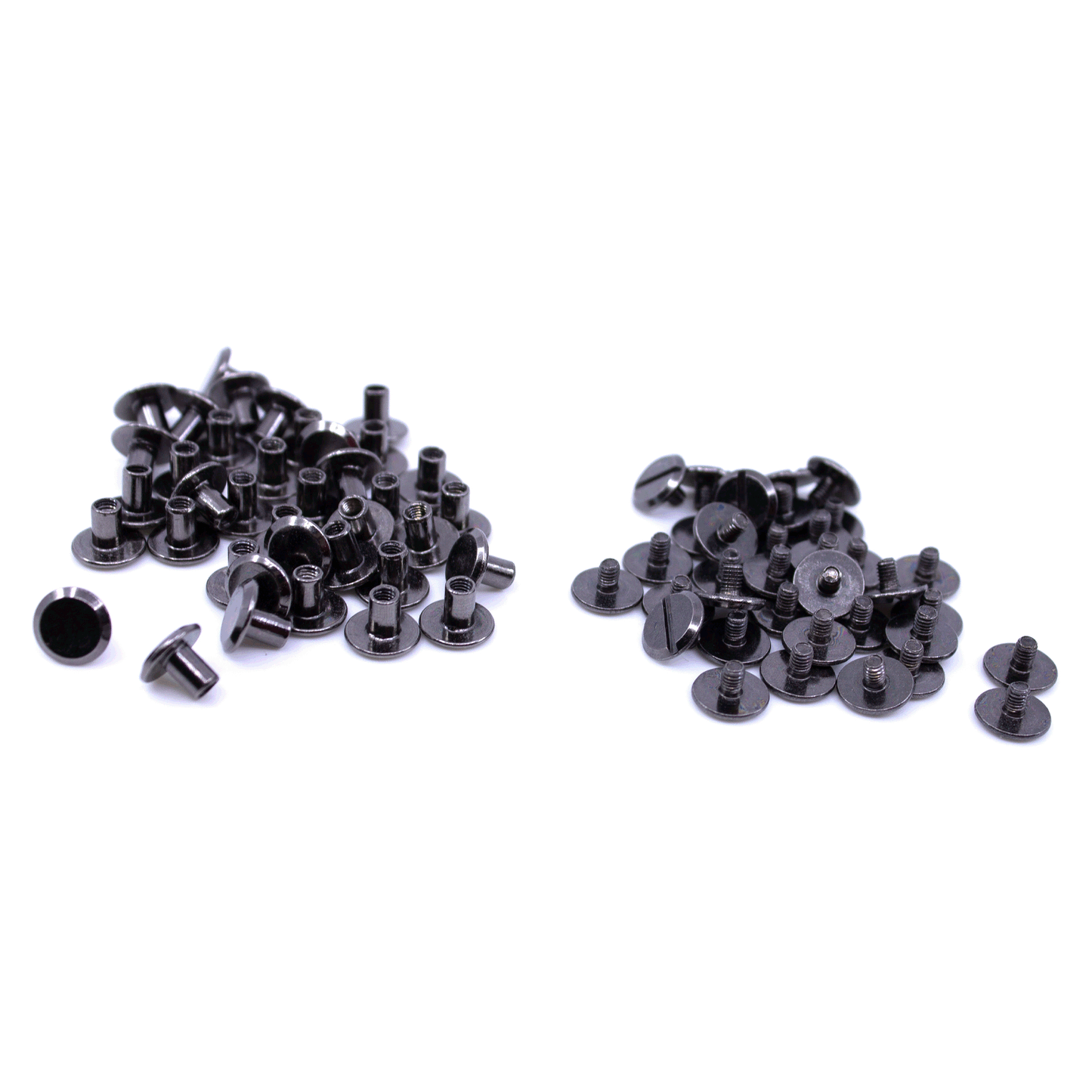 Buchschraube 10x6mm schwarzes Nickel