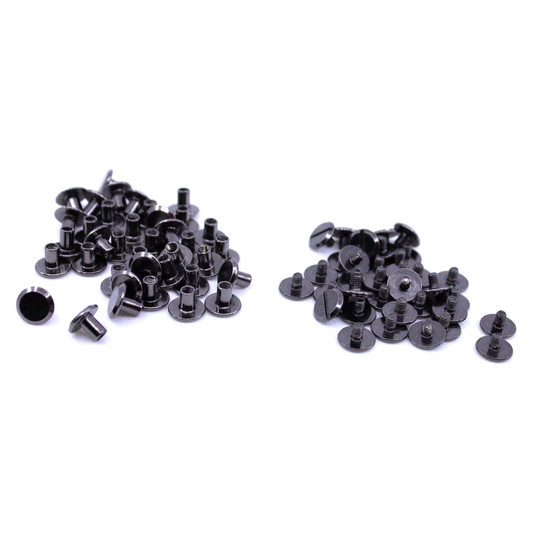 Buchschraube 10x6mm schwarzes Nickel