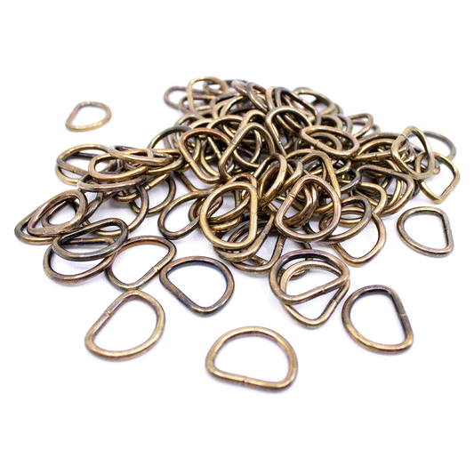 Antik Messing D-Ring 20mm