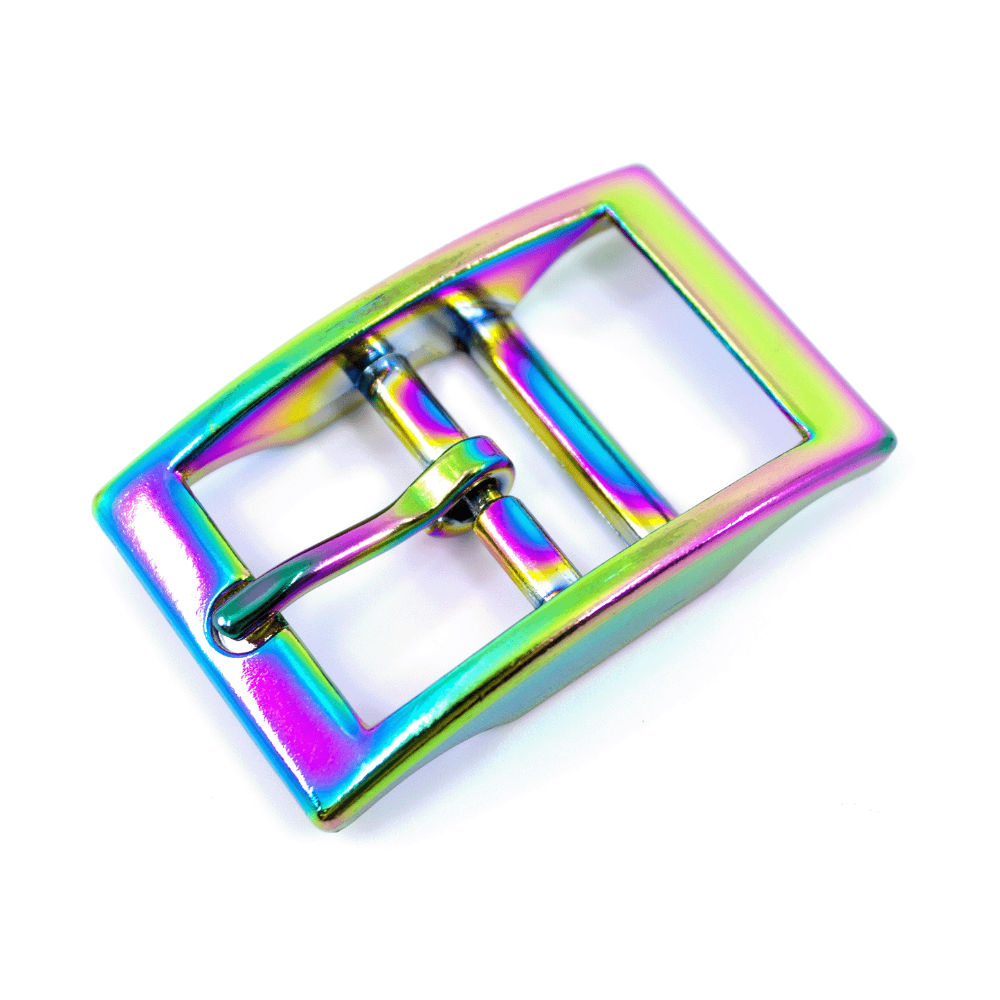 Doppelstegschnalle rainbow 19mm