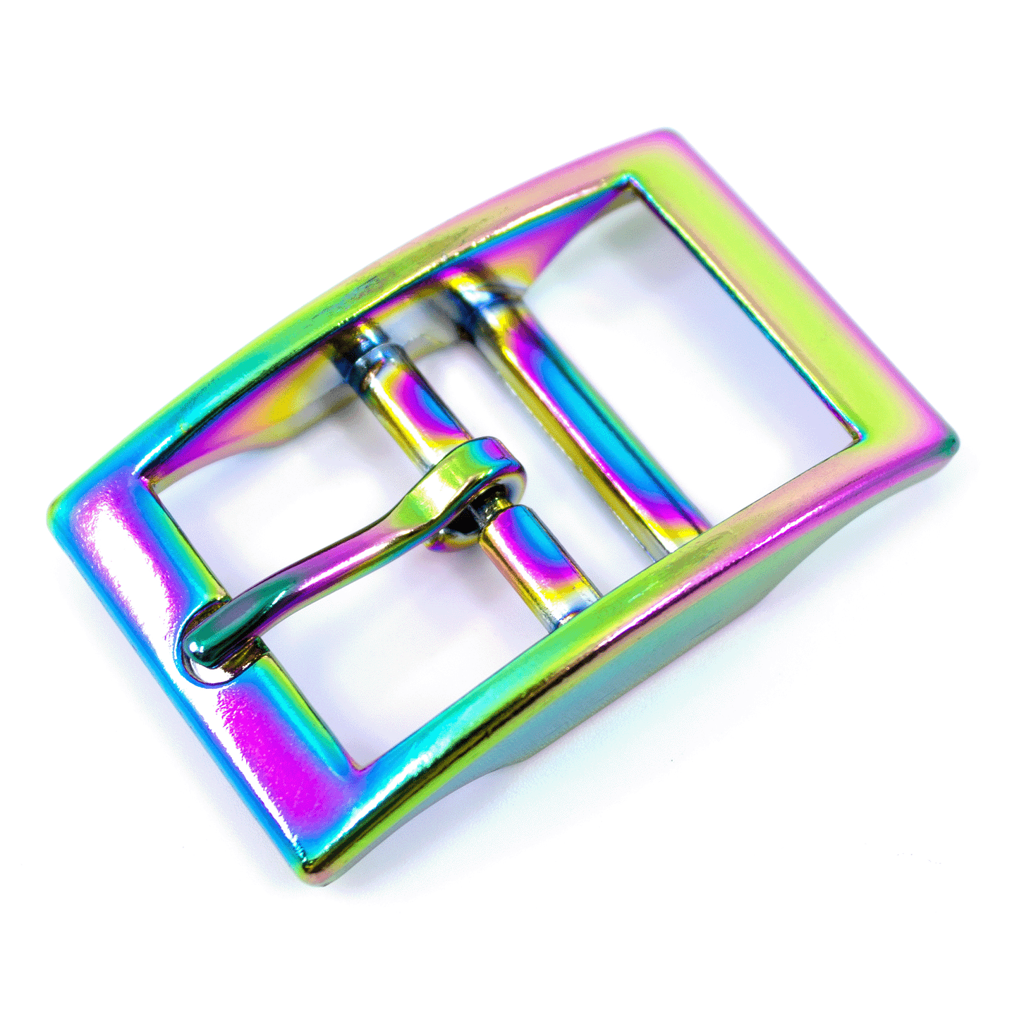 Doppelstegschnalle rainbow 25mm