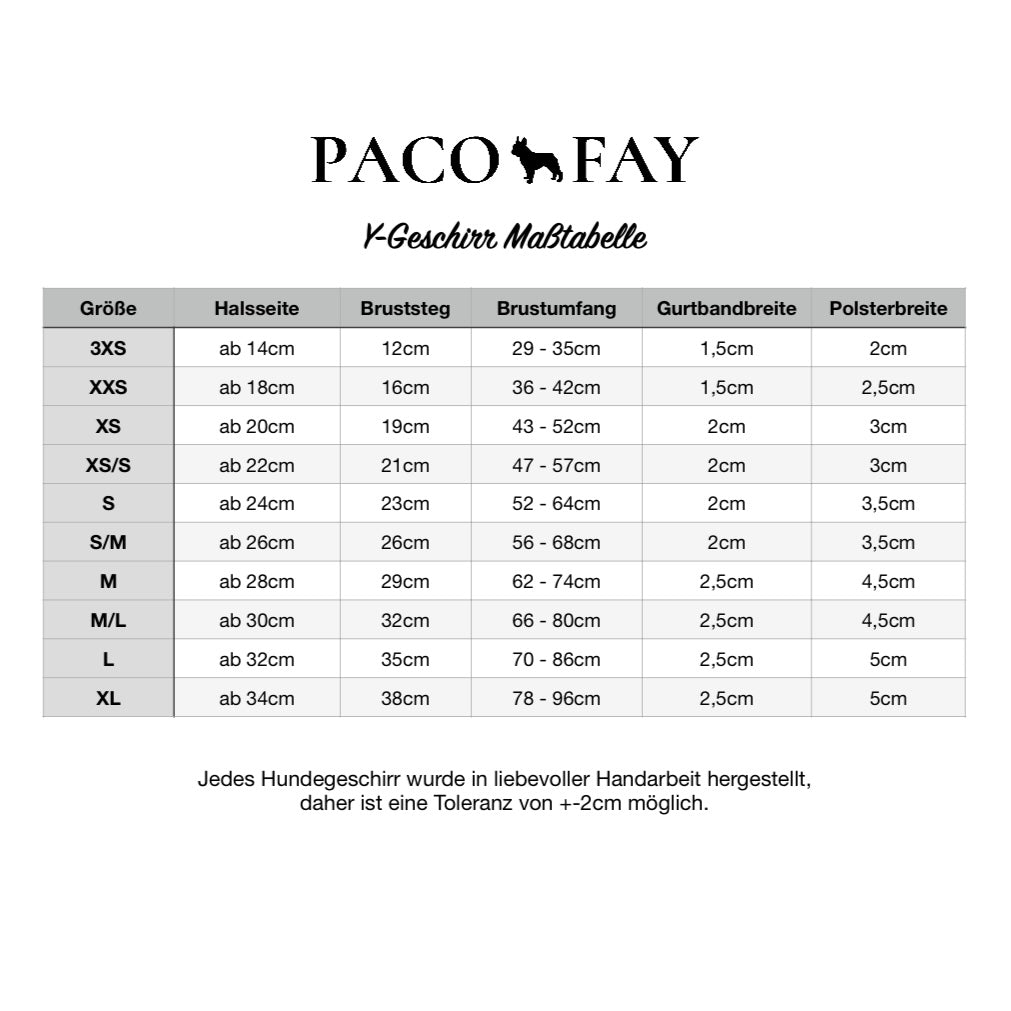Y-Softgeschirr in schwarz/schwarz