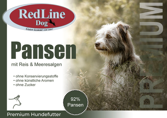 Hundewurst mit Pansen