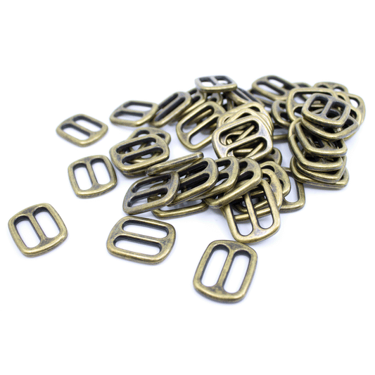 Antik Messing Metallschieber 20mm