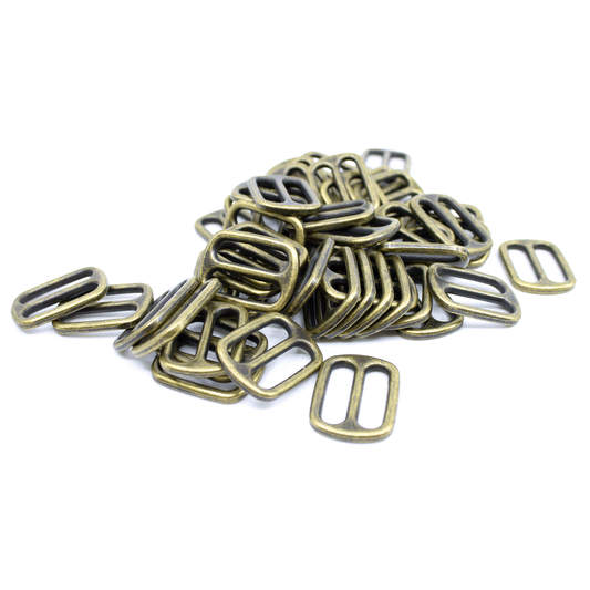 Antik Messing Metallschieber 25mm