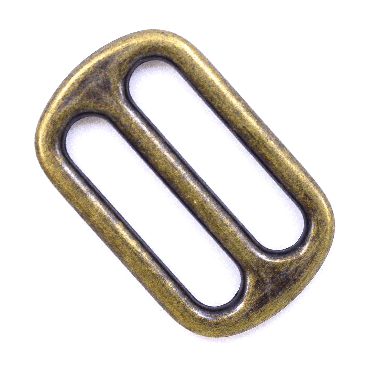 Metall Schieber 30mm Antik Messing