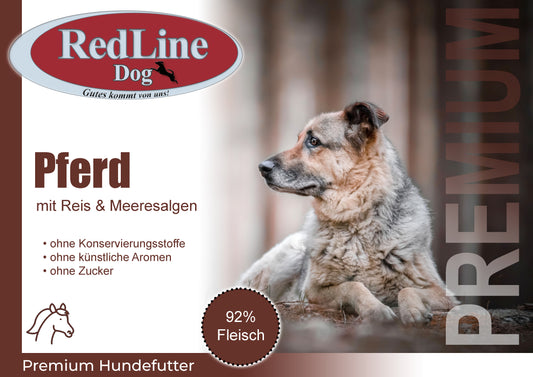 RedLine Hundewurst mit Pferd
