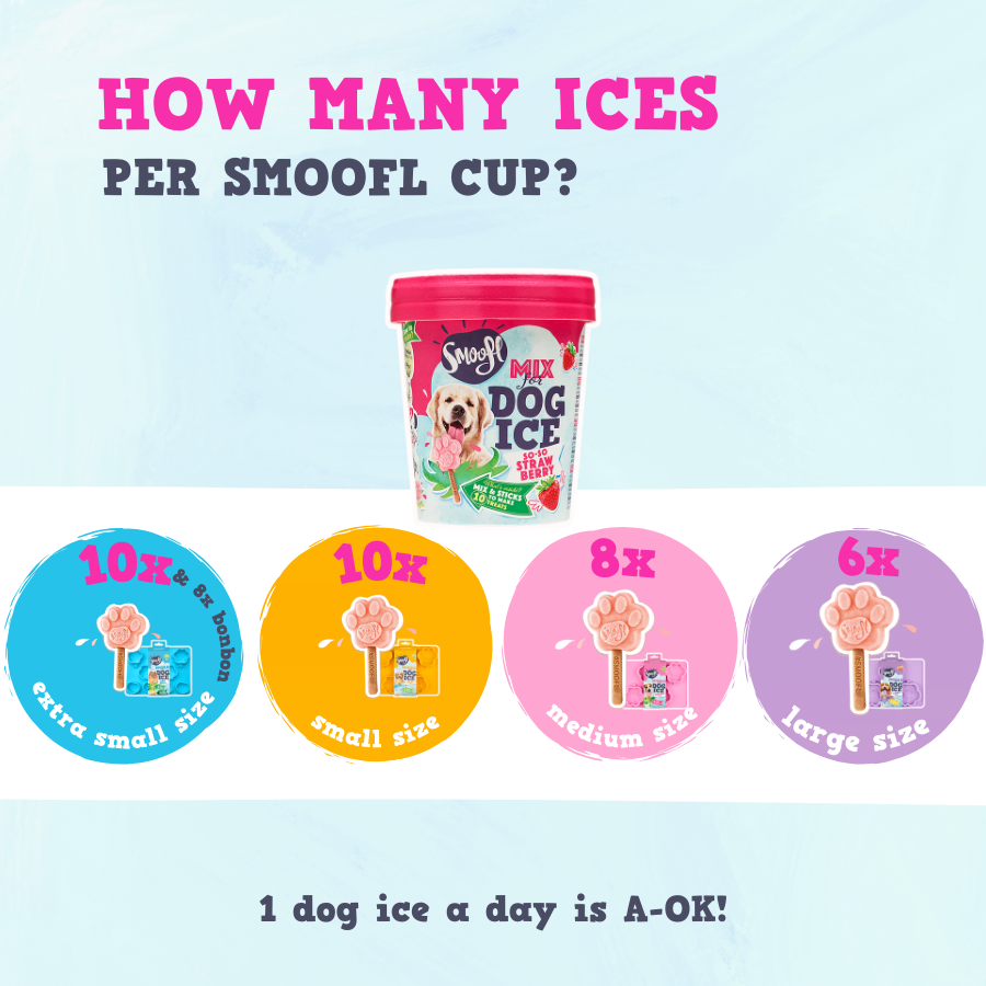 Mix für Hundeeis ERDBEERE