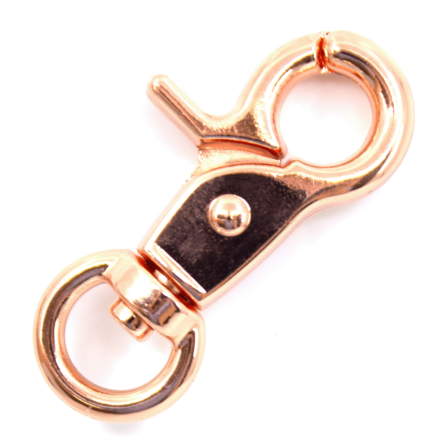 Scherenkarabiner 45x10mm rosegold