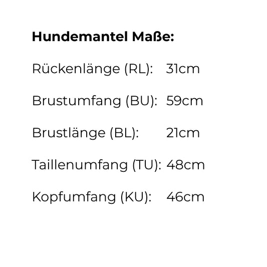 Sofort versandfertig - Softshell Hundemantel