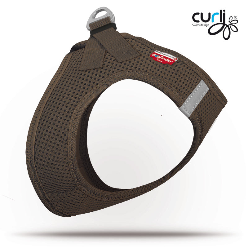 Curli Geschirr Vest Air Mesh BROWN
