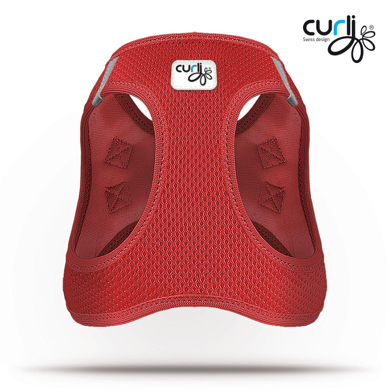 Curli Geschirr Vest Air Mesh RED
