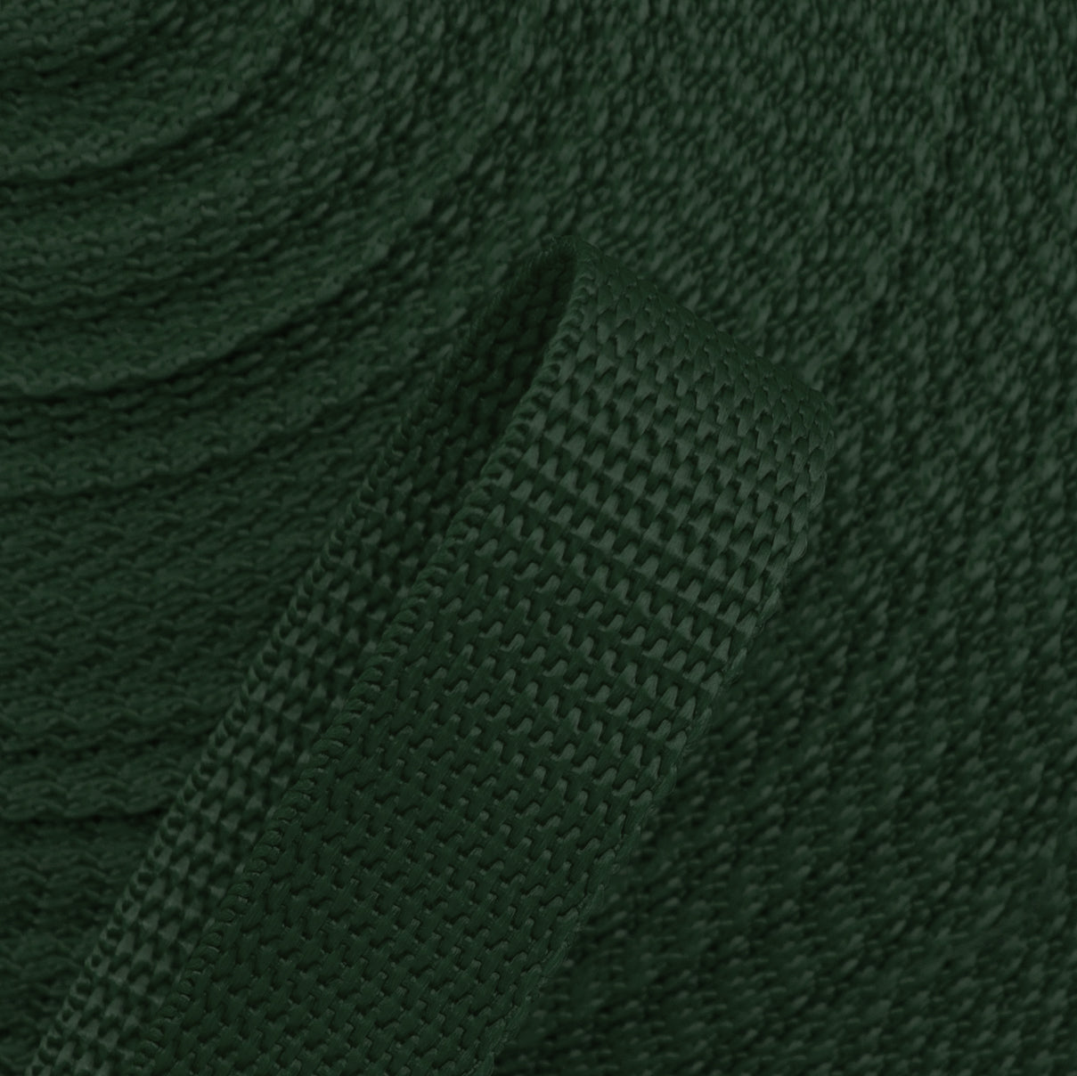 Gurtband 25mm Meterware - Dunkelgrün