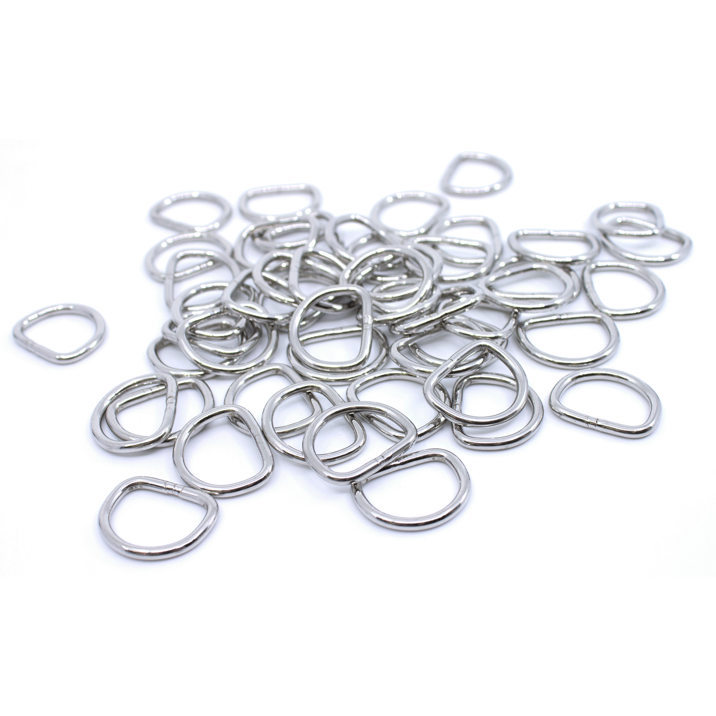 Edelstahl D-Ring 20mm