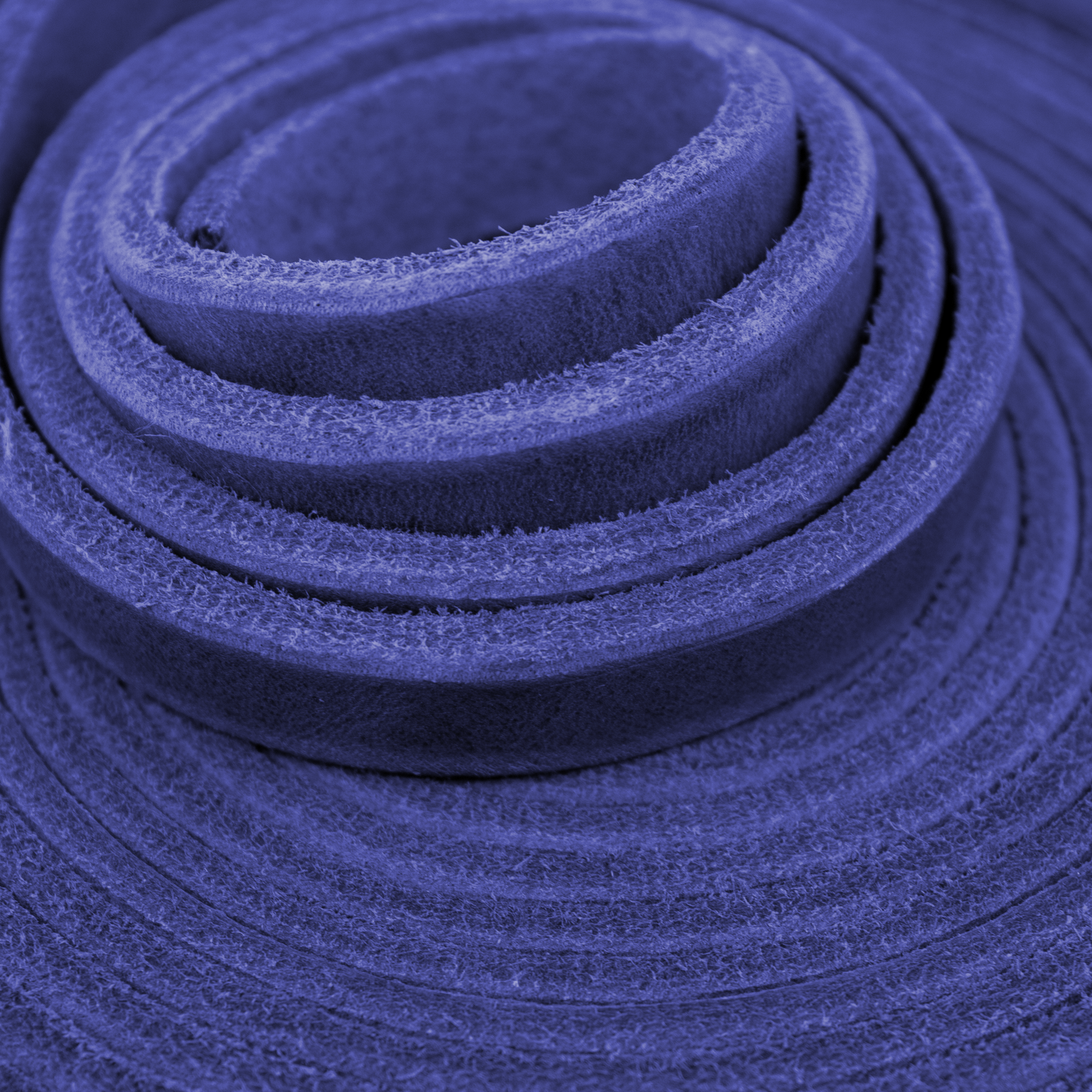 Fettleder BLAU Meterware