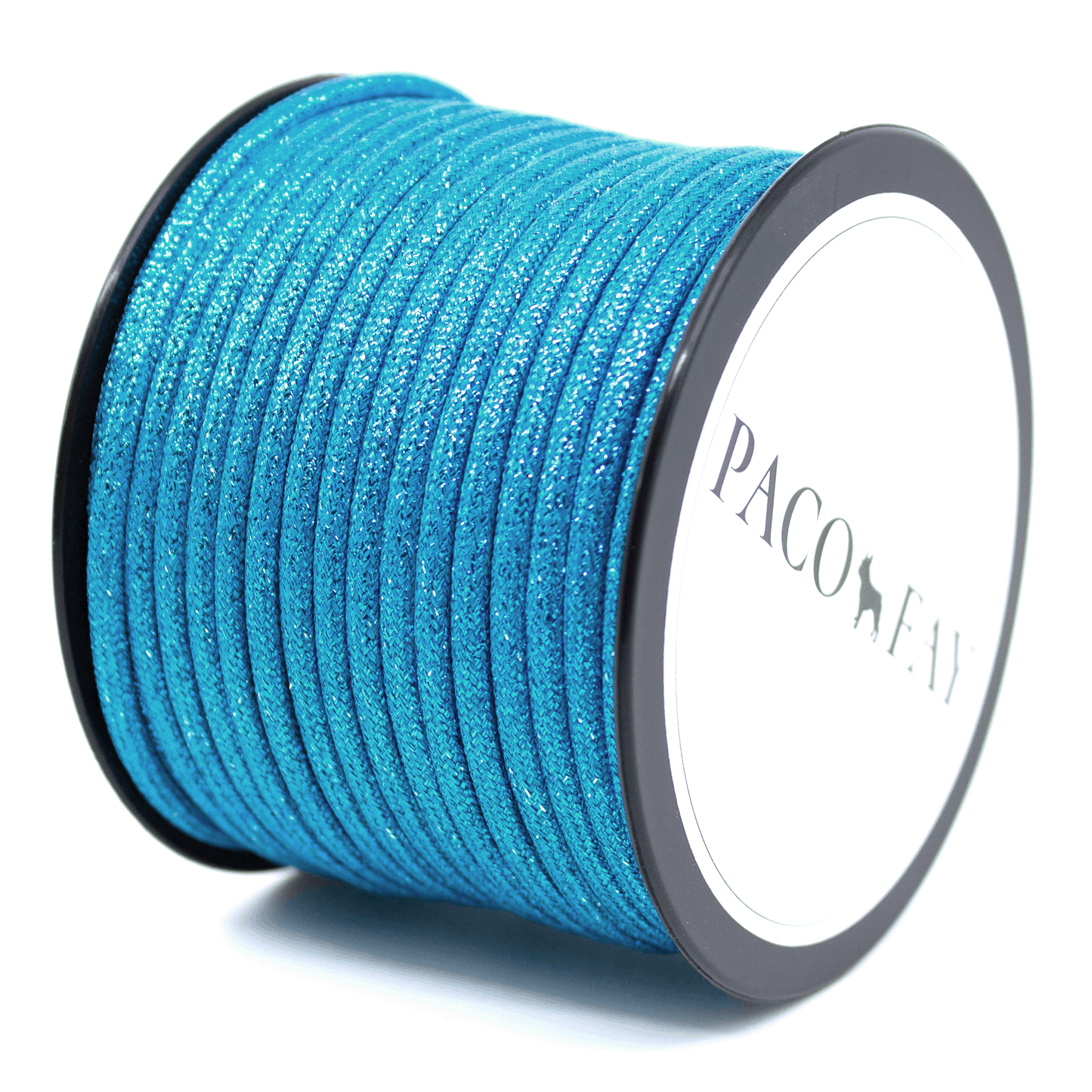 30m Paracord Rolle 550 Typ III 4mm Durchmesser GLITTER OCEAN GLANCE