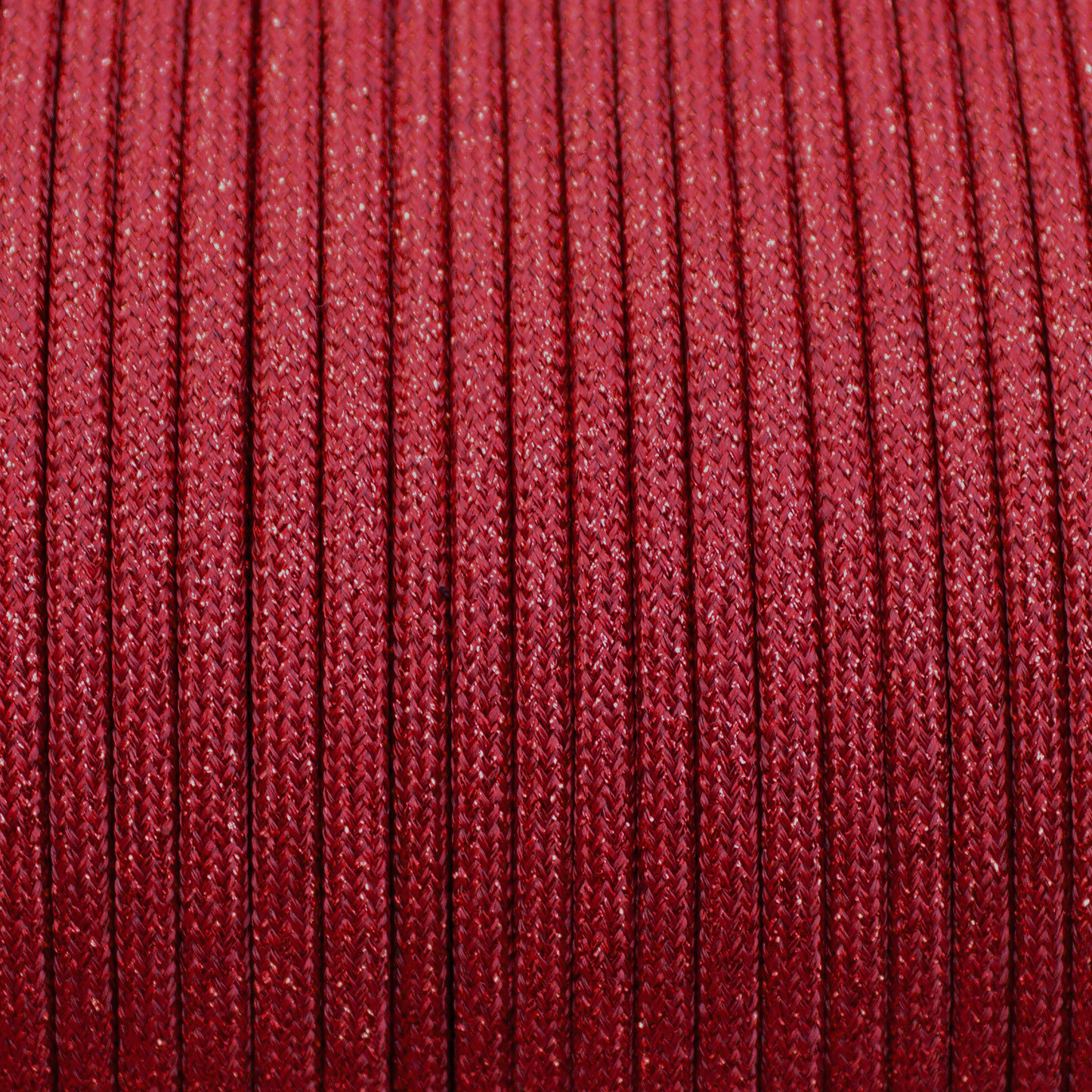Meterware 550 TYP III Parachute Cord in der Farbe: GLITTER POMEGRANATE