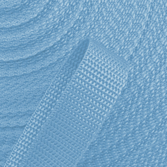 Gurtband in der Farbe hellblau