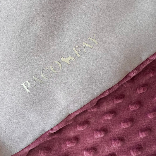 Softshell Hundedecke gepolstert - SOFT ROSÉ