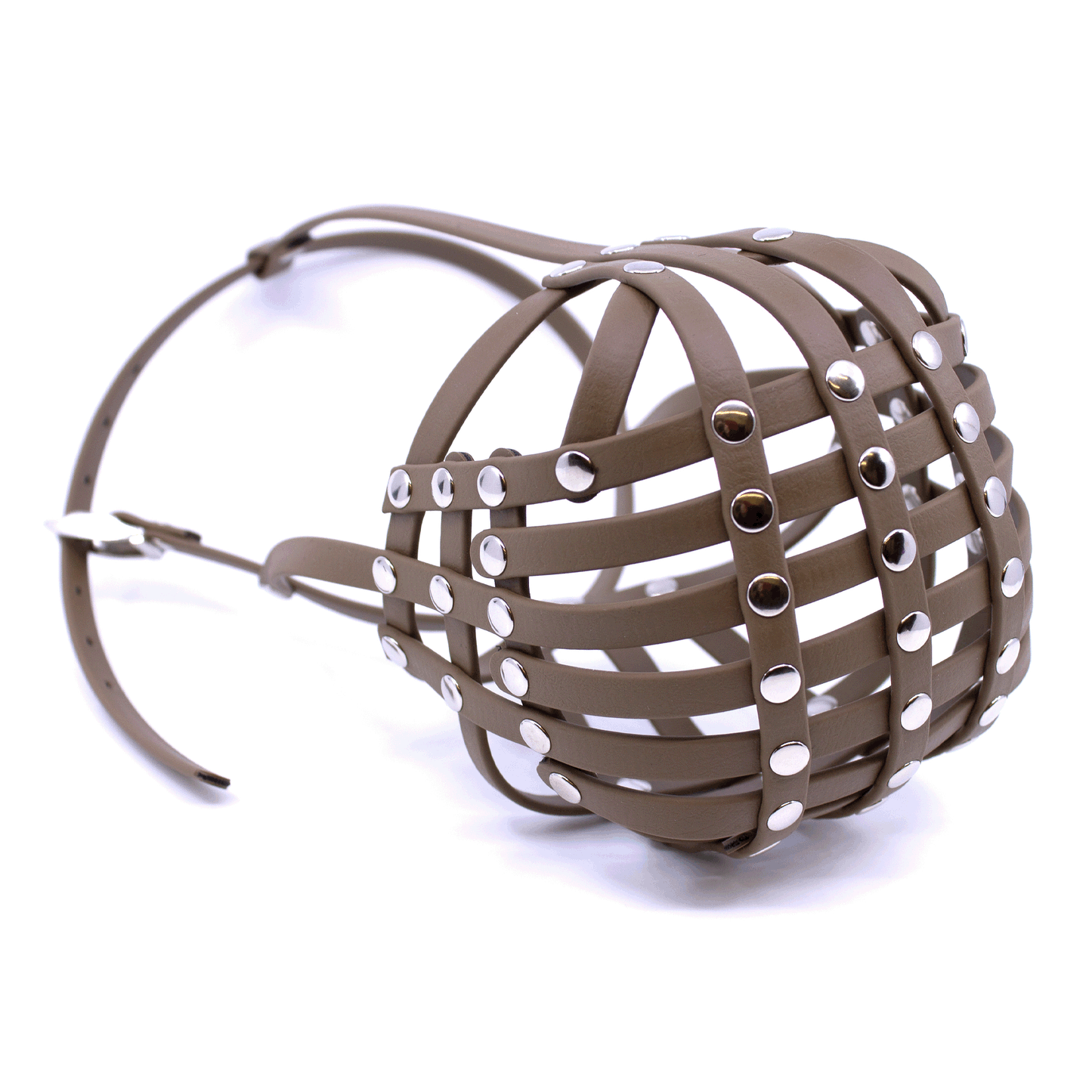 BioThane Maulkrb Old Englische Bulldogge in coyote brown