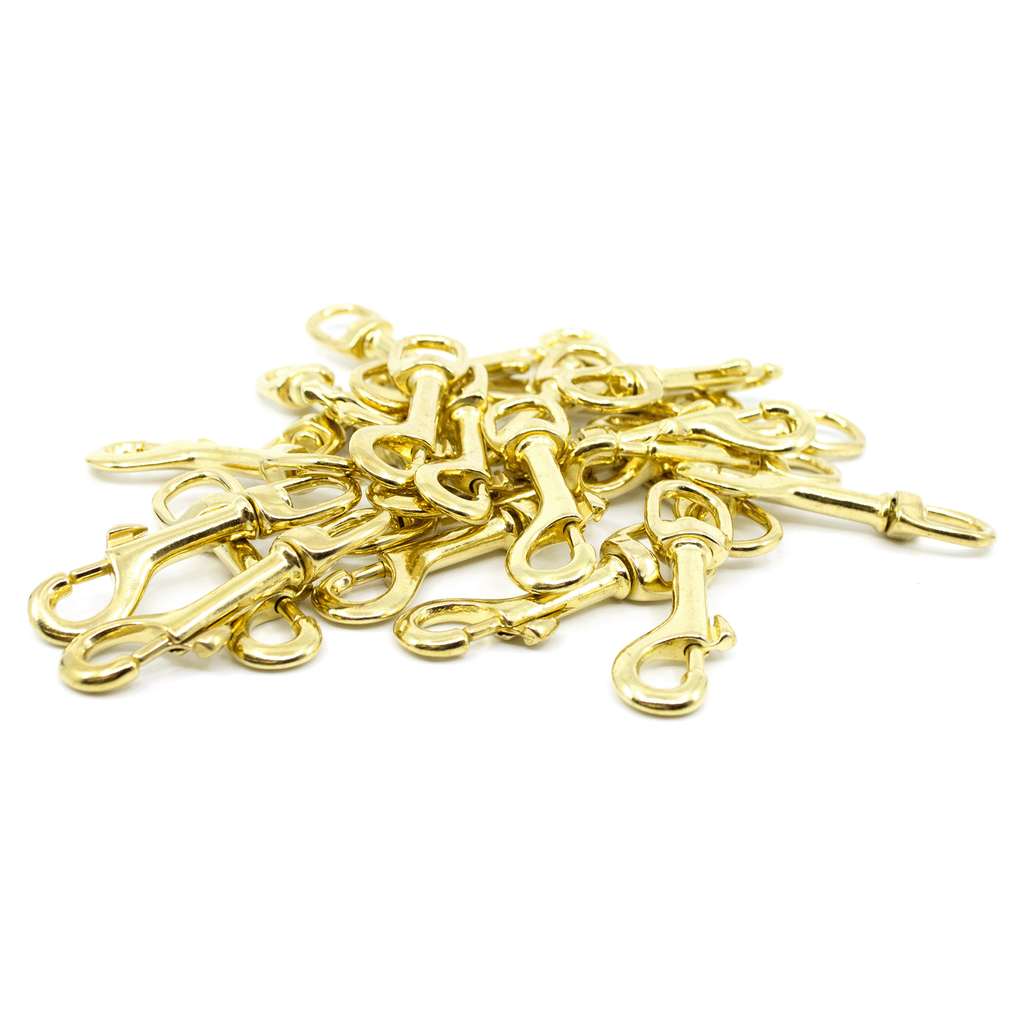 Messing Bolzenkarabiner 77 x x13mm