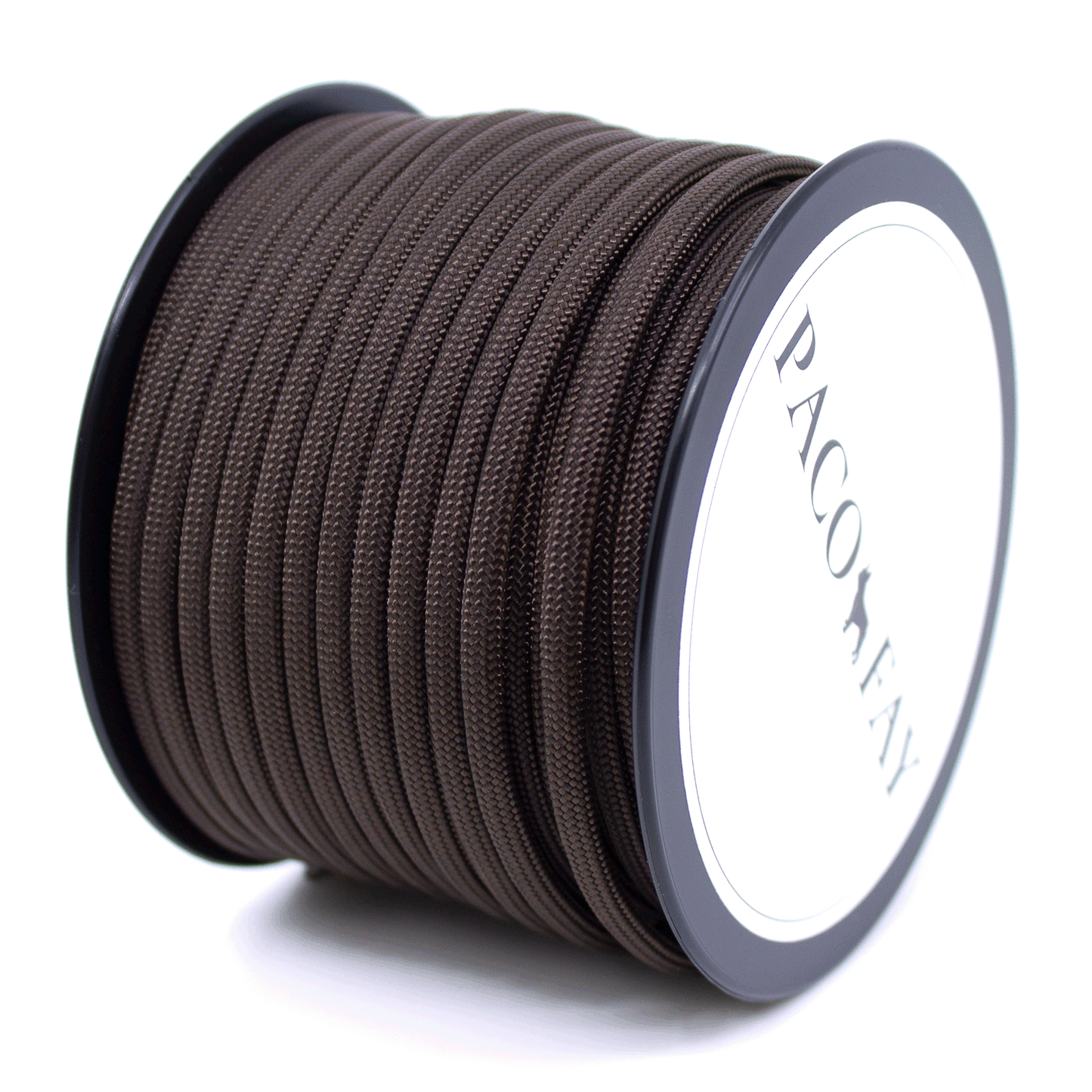 30m Paracord Rolle 550 Typ III 4mm Durchmesser ESPRESSO BROWN