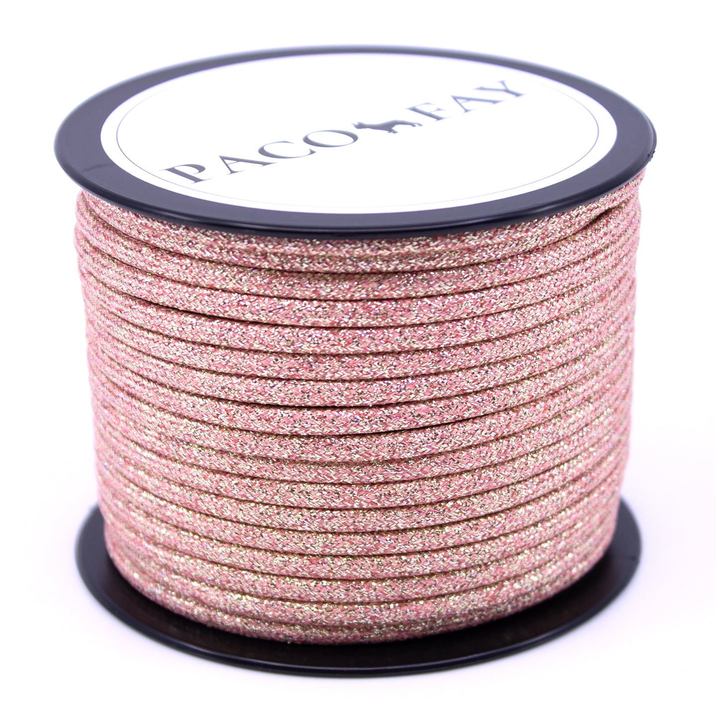 PACO & FAY Glitzer Paracord 30m Rolle GLITTER FAIRY PRINCESS