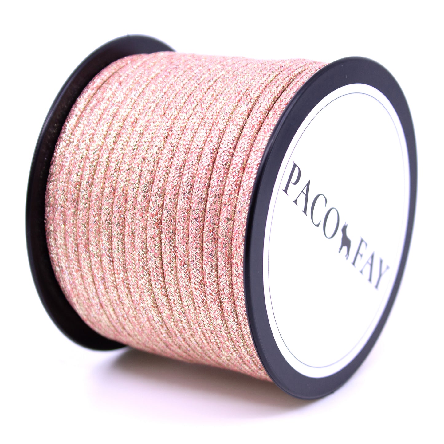 PACO & FAY Glitzer Paracord 30m Rolle GLITTER FAIRY PRINCESS
