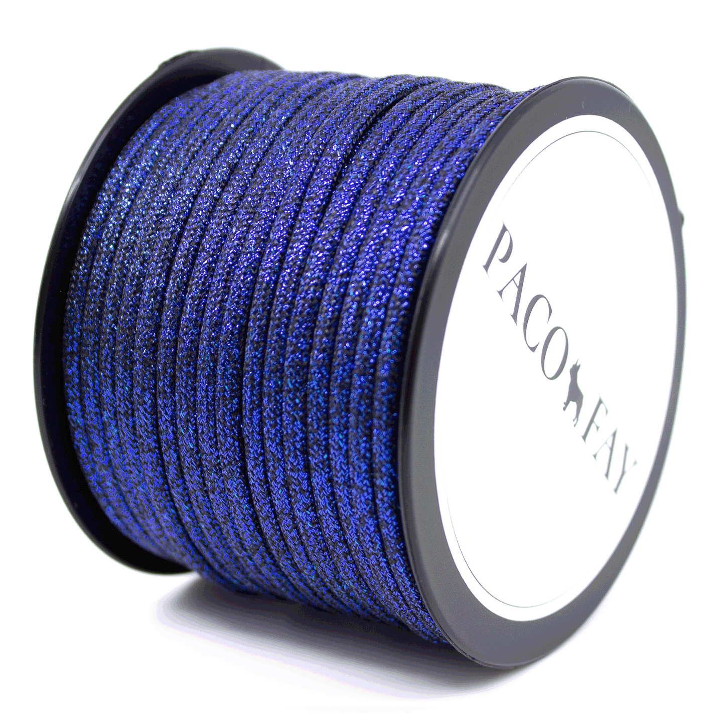 PACO & FAY Glitzer Paracord Typ3 30m Rolle GLITTER STARDUST SKY