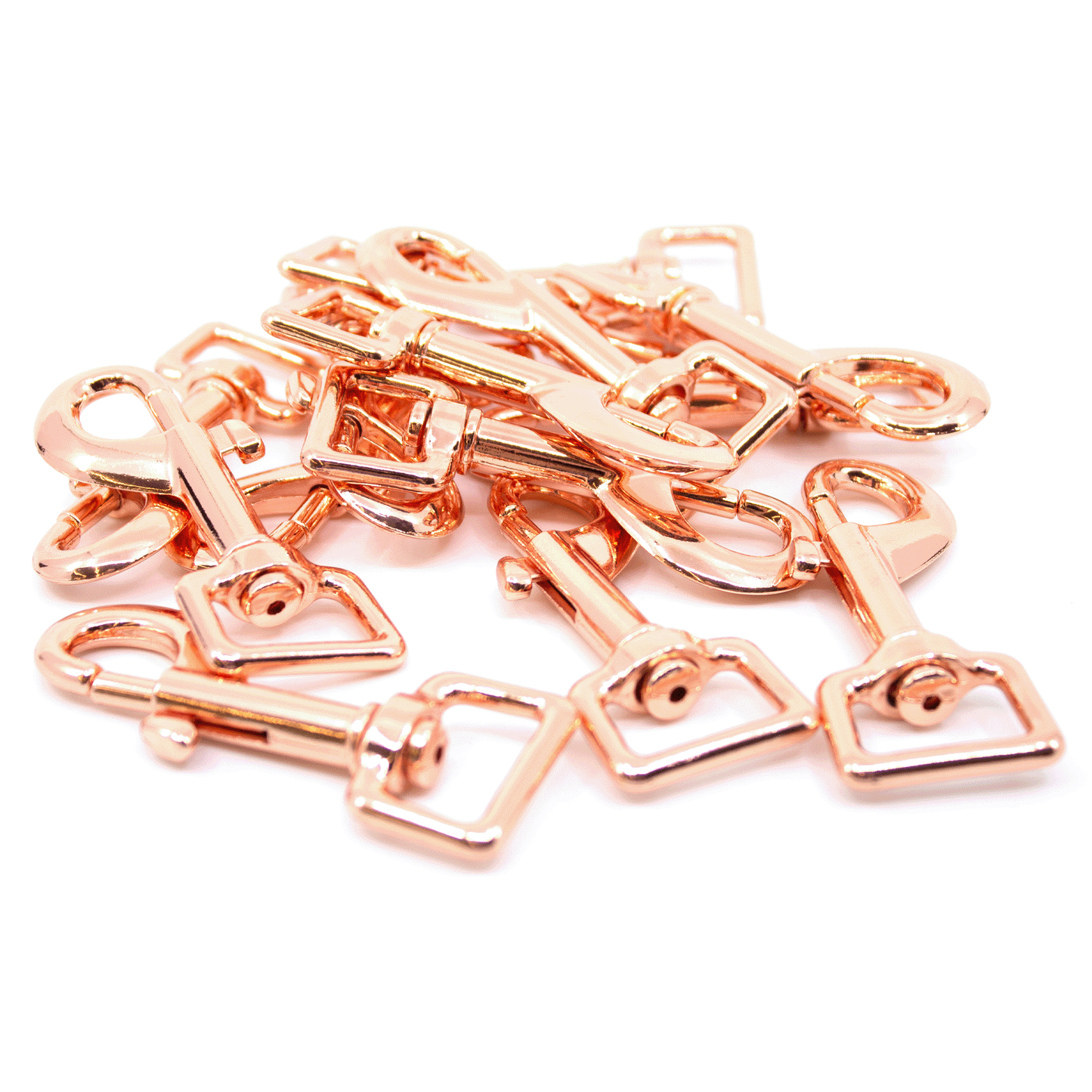 Bolzenkarabiner 76x20mm rosegold
