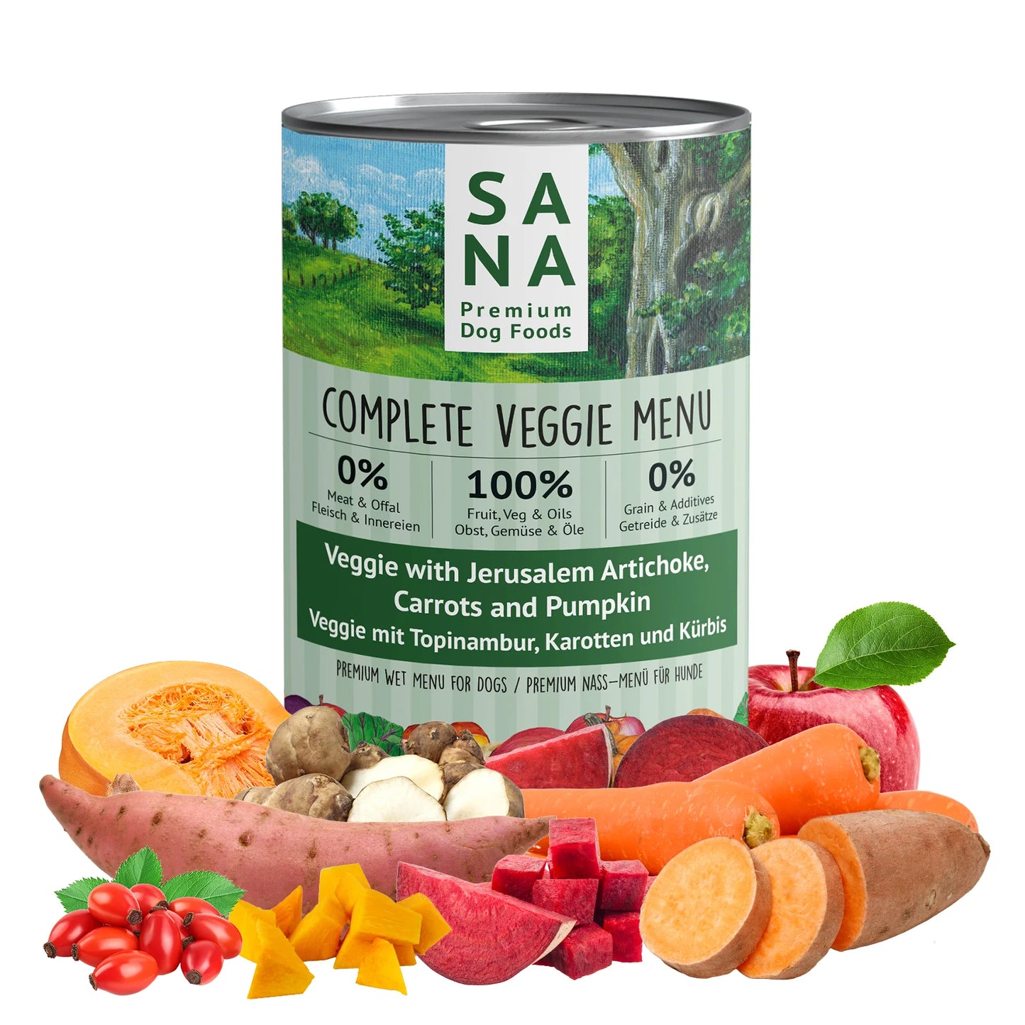 Sanadog Nassmenü Veggie