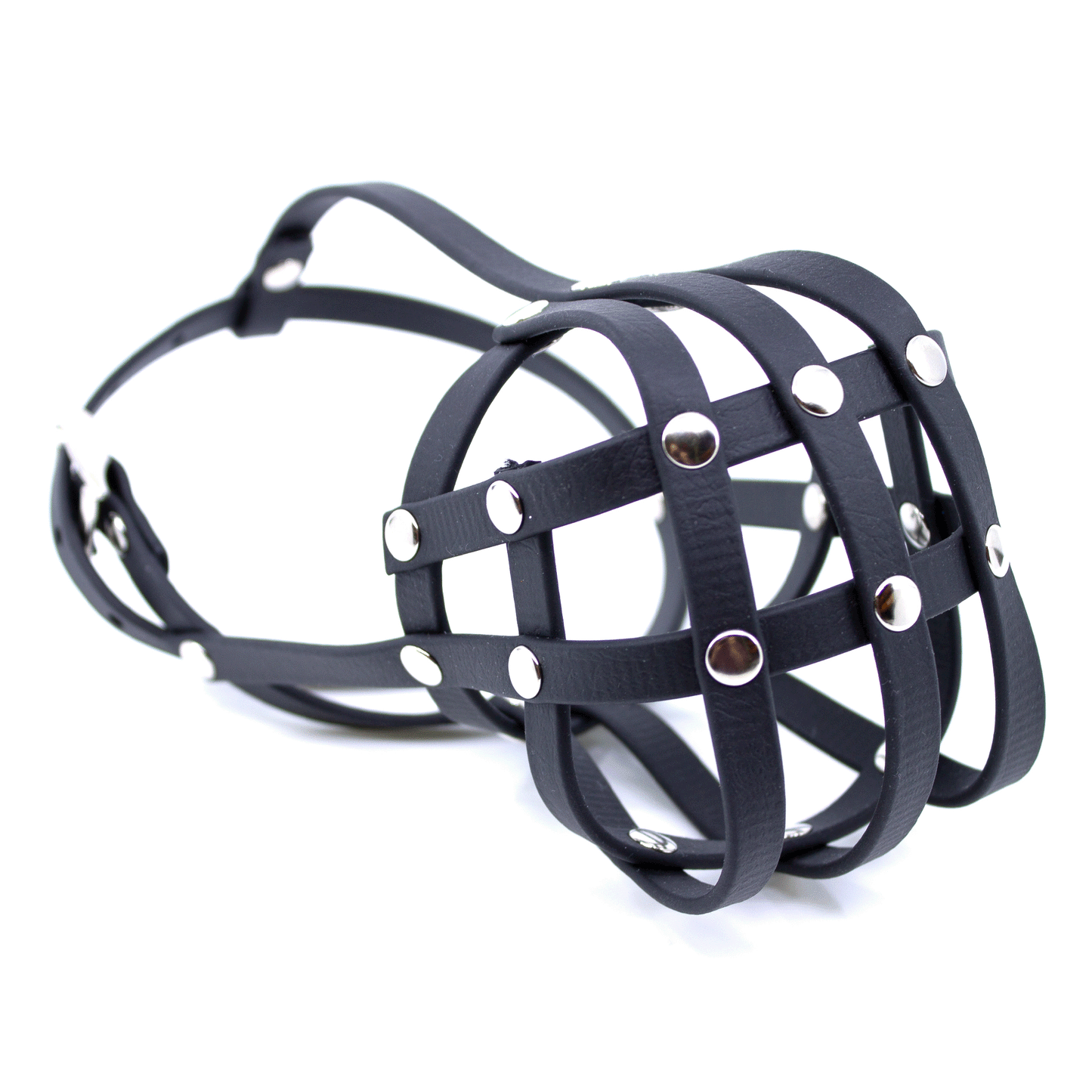 Lagernd und sofort versandfertiger Maulkorb! Rasse Boston Terrier ca. 8-12kg längere Schnauze, Schnauzenumfang 22-24cm, Nasenlänge ca. 3-5cm