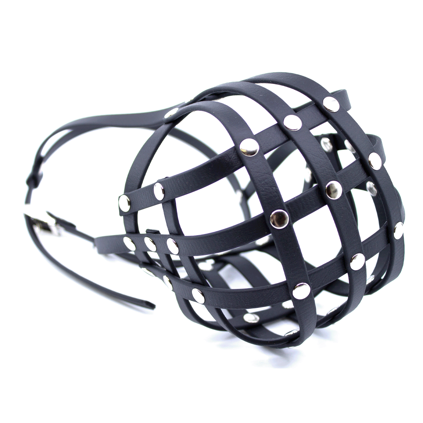 Lagernd und sofort versandfertiger Maulkorb! Rasse Old English Bulldog ca. 24-27kg mittlere Schnauze, Schnauzenumfang 32-34cm, Nasenlänge ca. 4-6cm