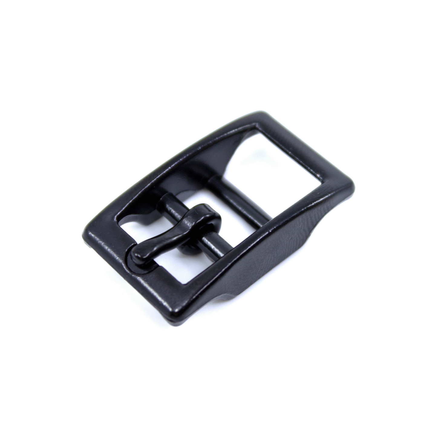 Doppelstegschnalle 13mm schwarz