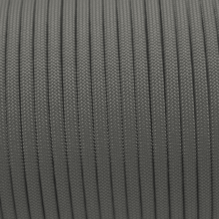 Paracord Meterware Typ3 Farbe: SMOKE GREY