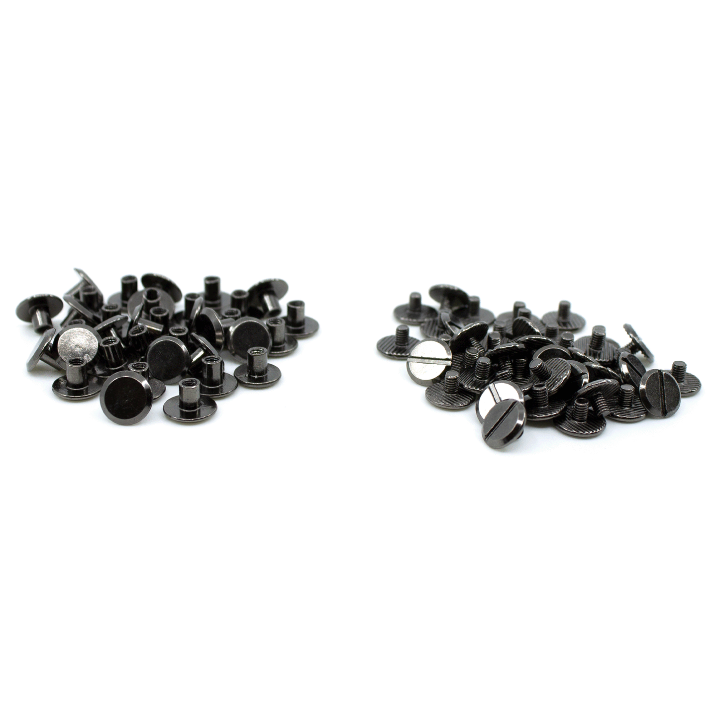 Buchschraube - schwarzes Nickel 10 x 5mm