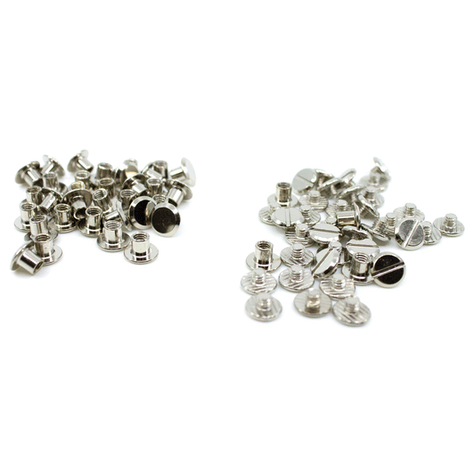 Buchschraube - vernickelt 10 x 5mm