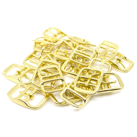 MESSING - Doppelstegschnalle 25mm