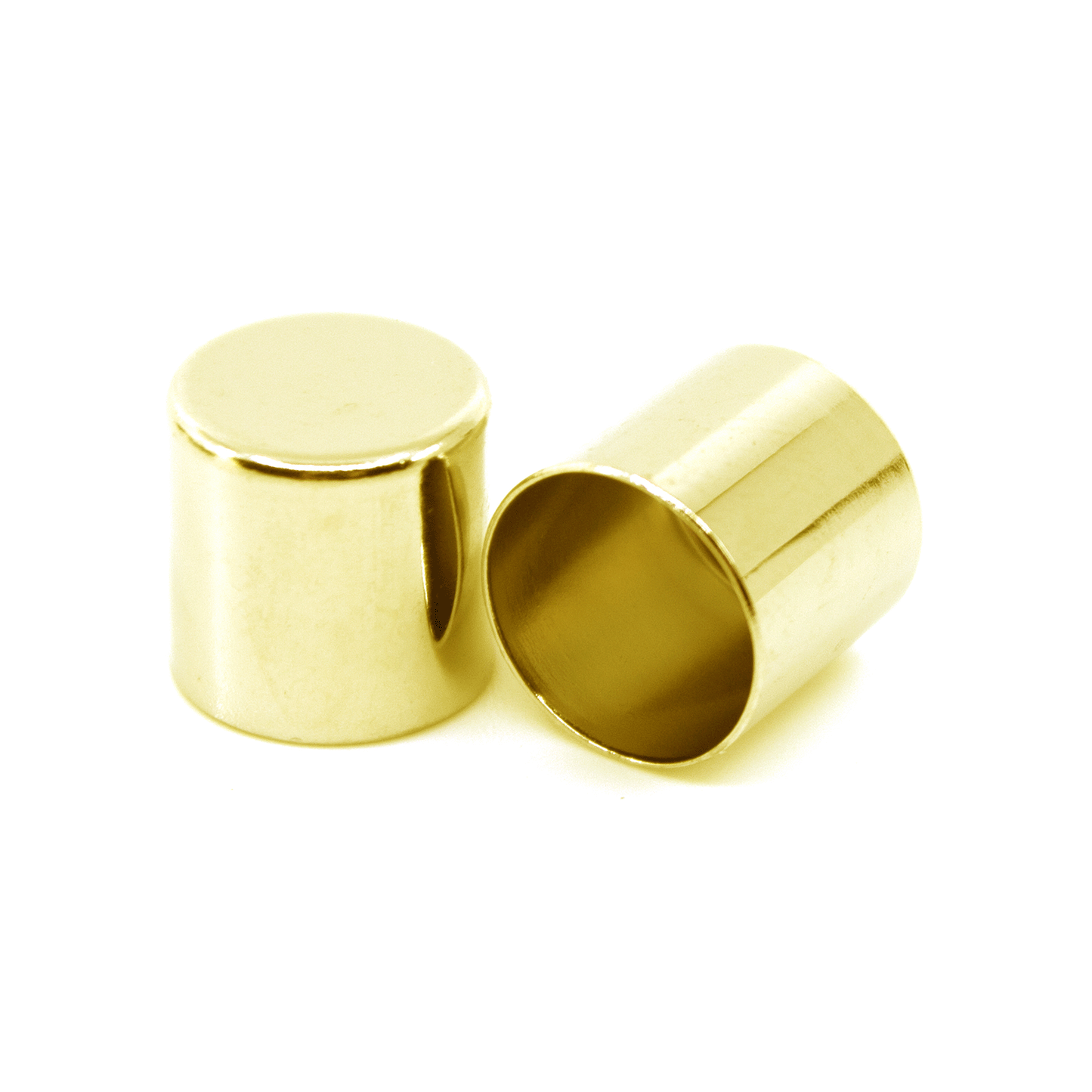 MESSING Endkappe 10mm x 10mm