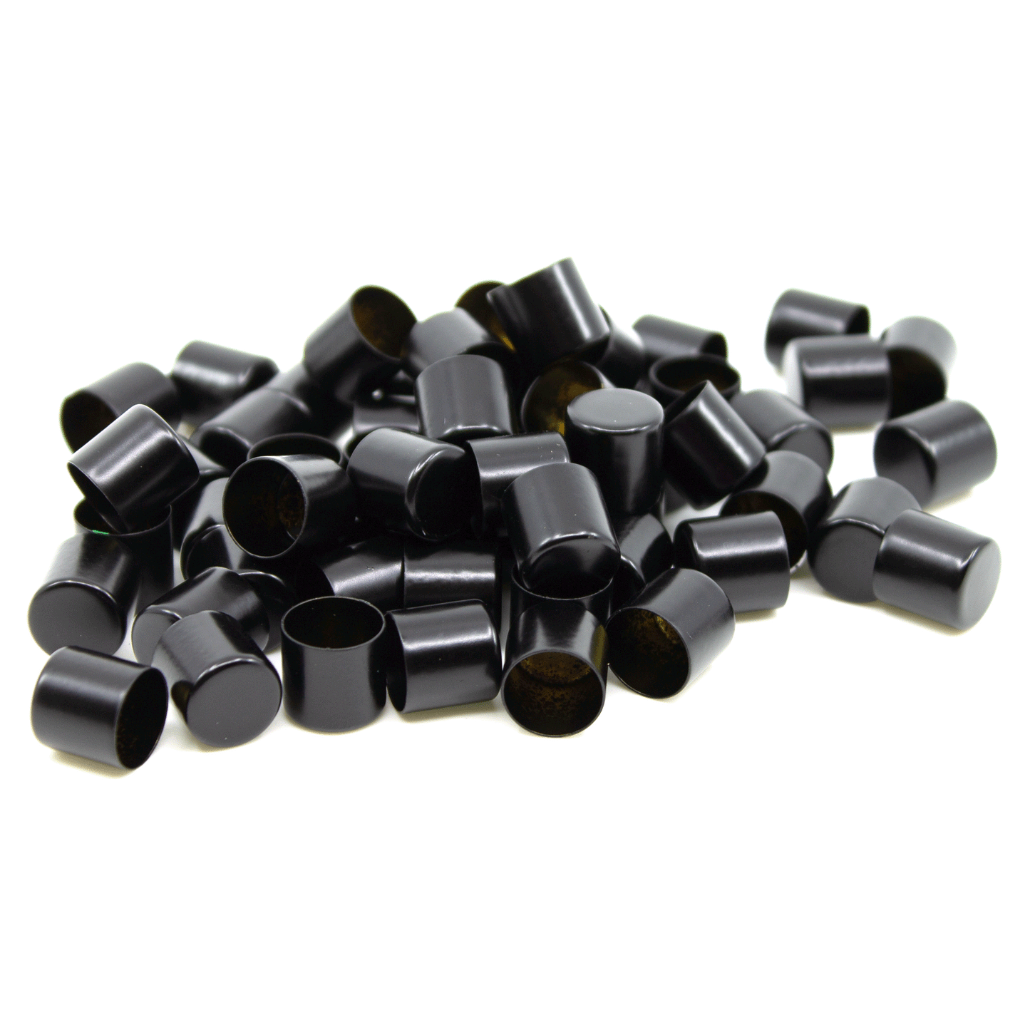 SCHWARZ Endkappe 8mm x 7mm