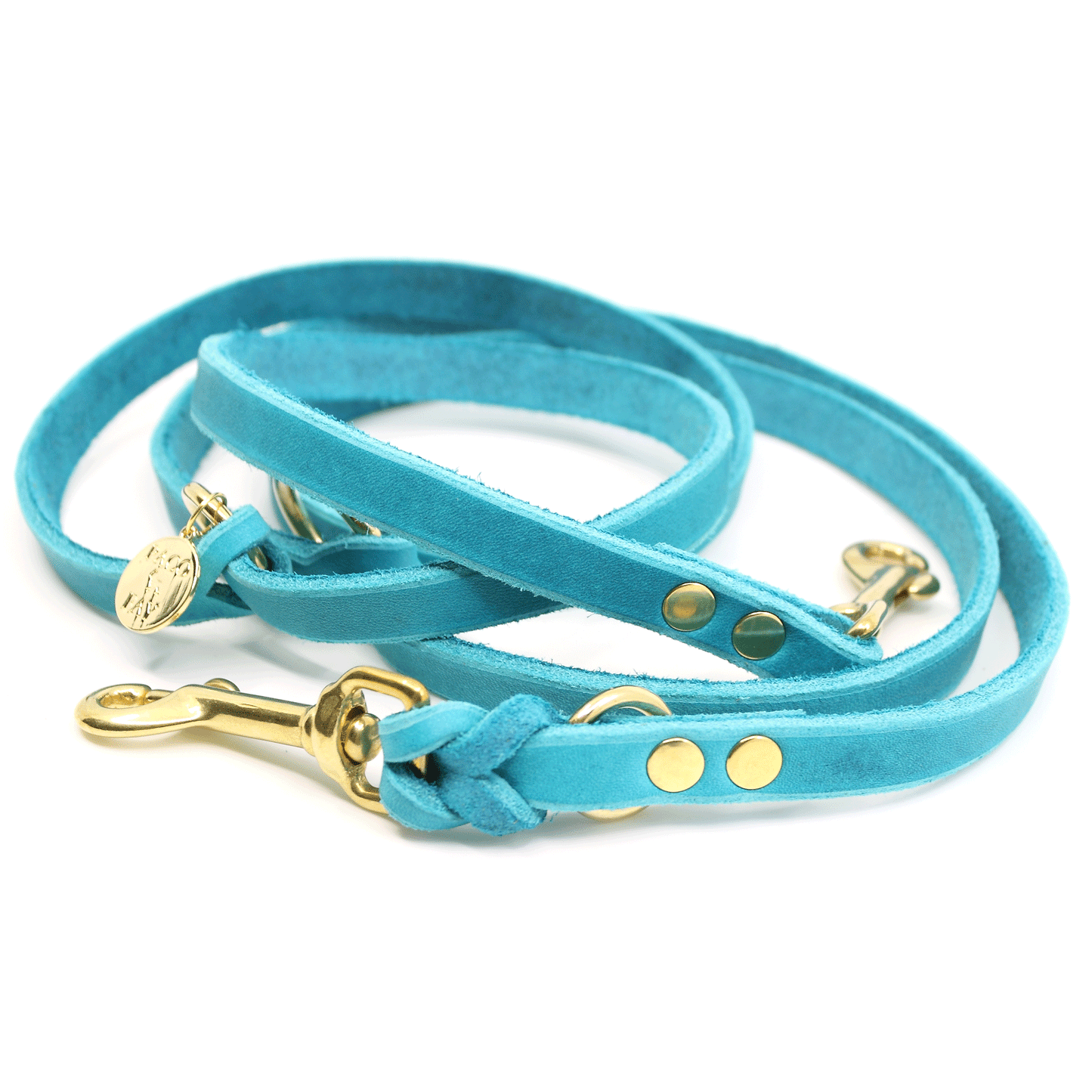 Fettleder Leine "ETHAN" ca. 2m