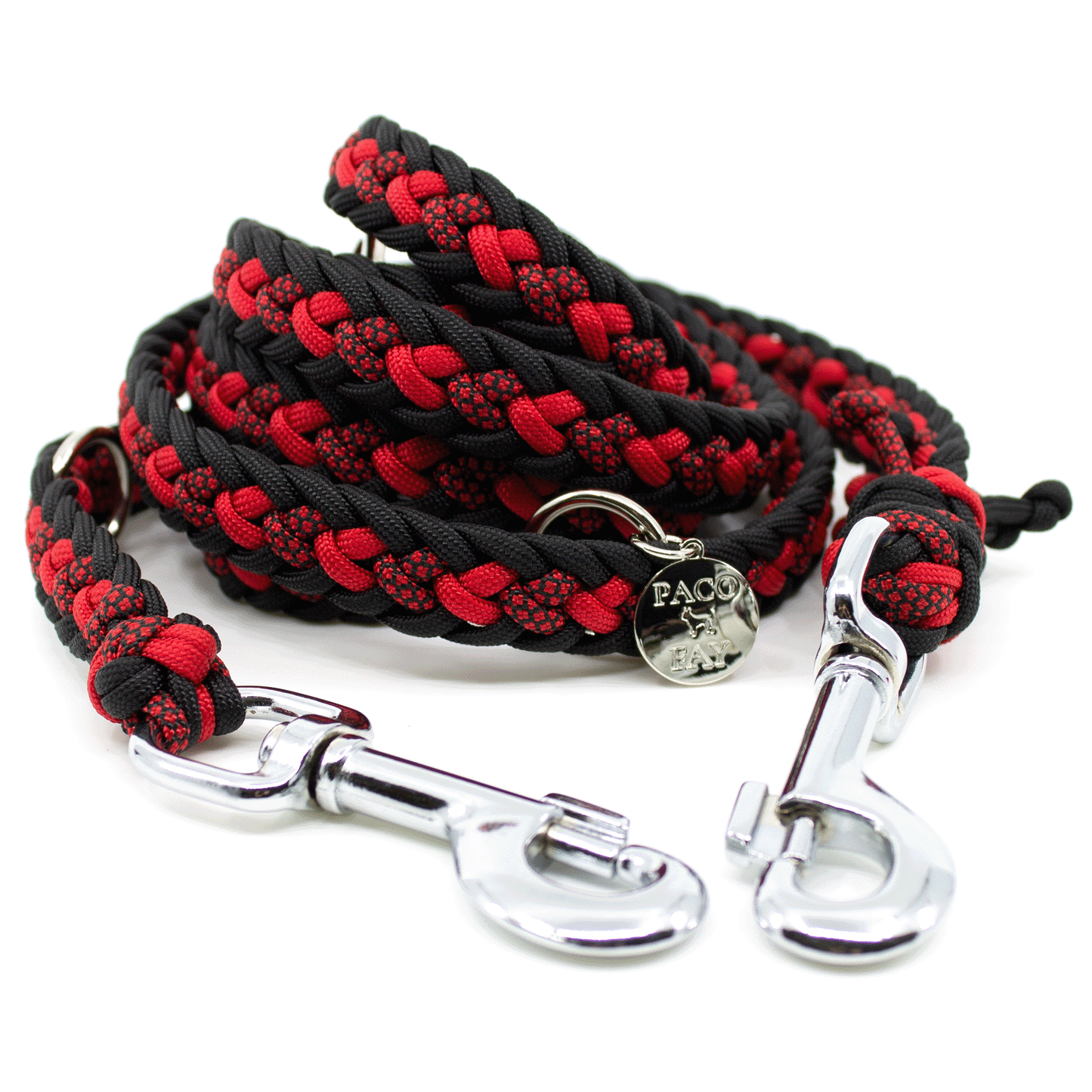 Individuelle Leine nach deinen Wünschen Muster: Herzchen (ca. 2m lang)