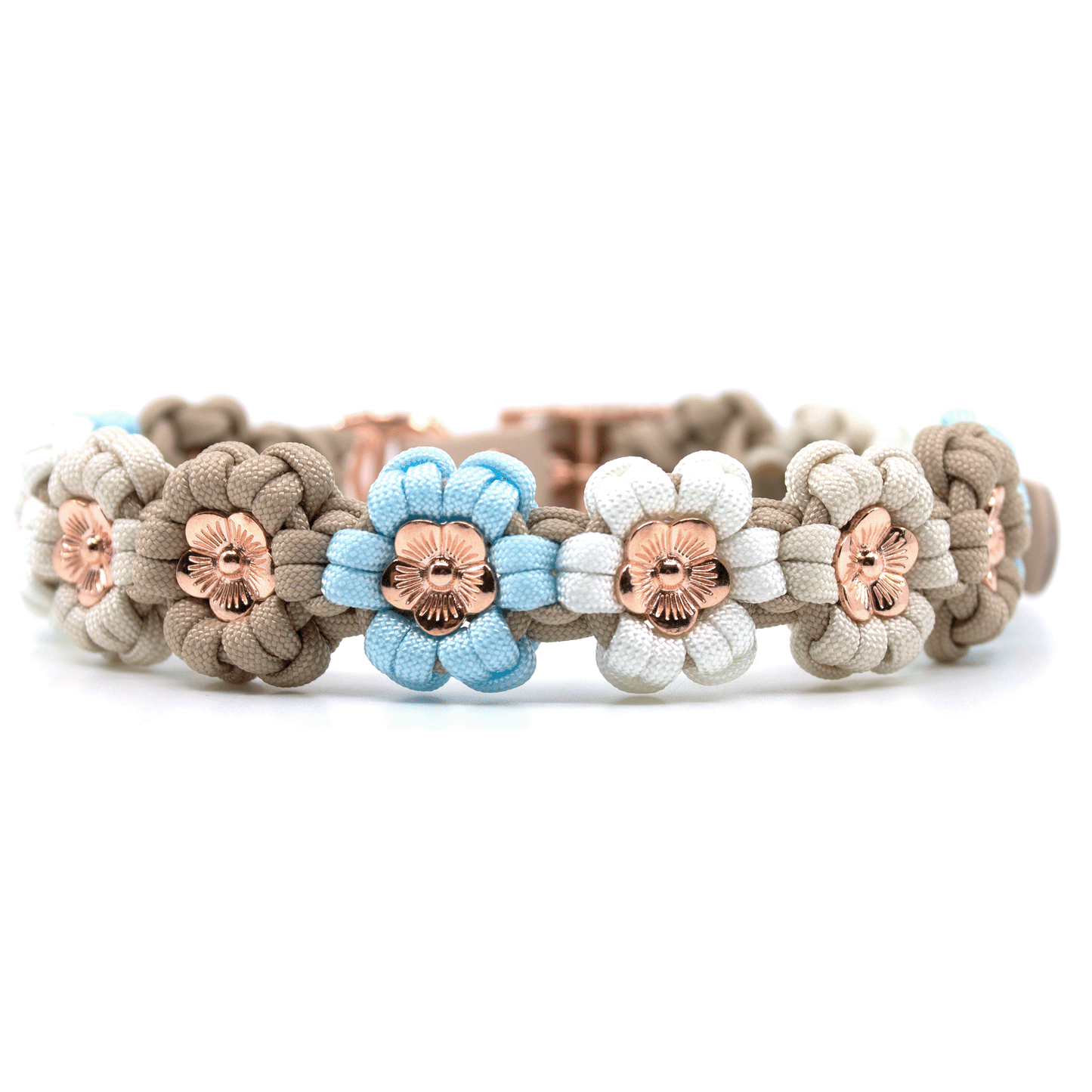 Individuelles Halsband nach deinen Wünschen Muster: 6er FLOWER