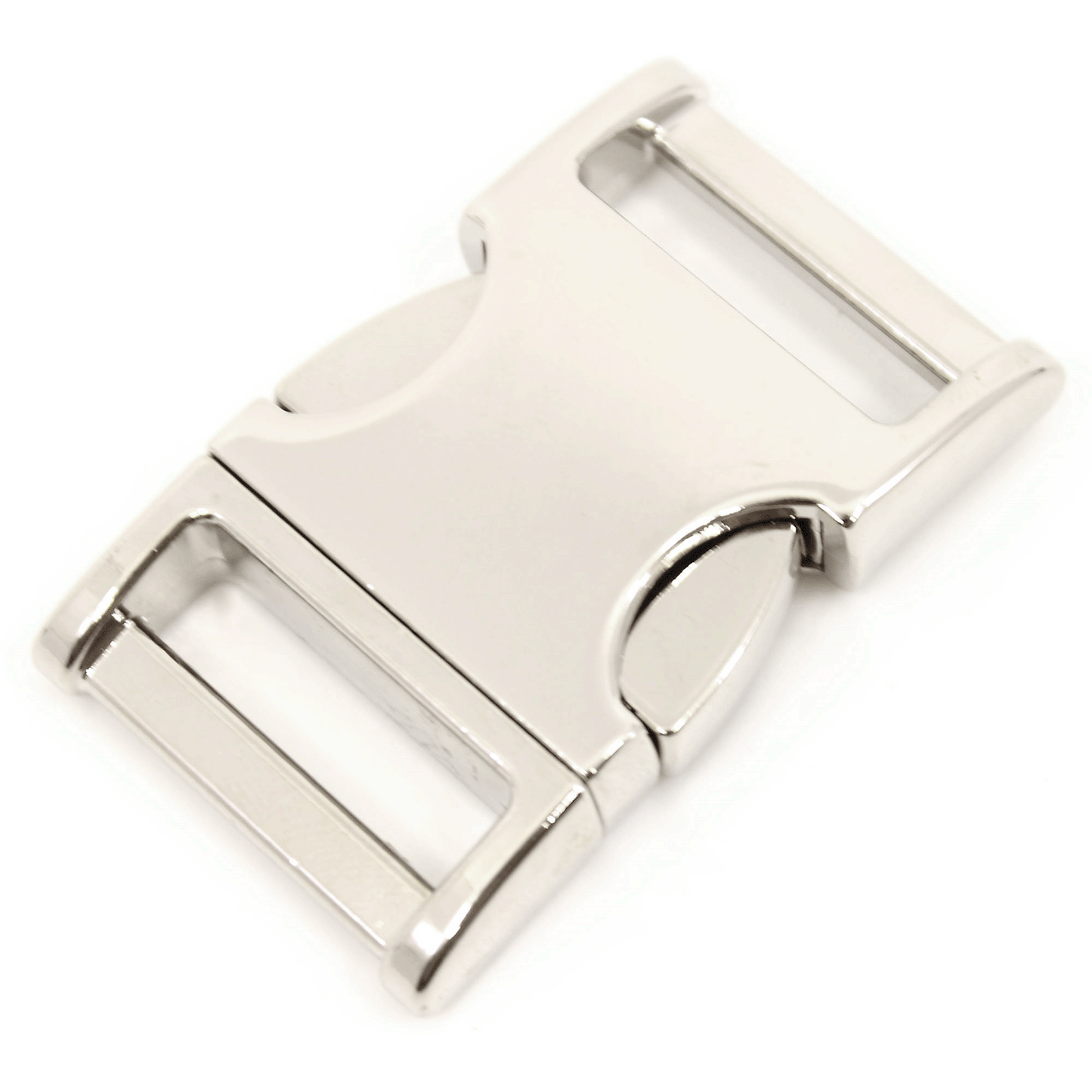 ZINK-Max Steckschnalle 16mm SILBER GLÄNZEND