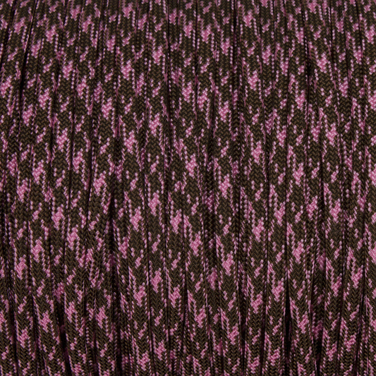 Meterware 550 TYP III Parachute Cord in der Farbe: CHOCOLATE HEART