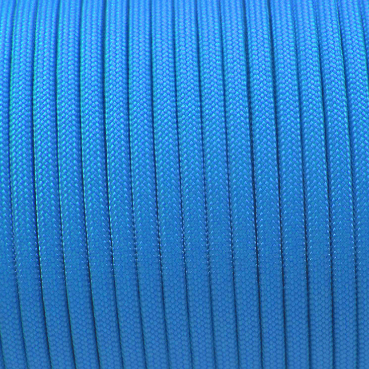 Meterware 550 TYP III Parachute Cord in der Farbe: COLONIAL BLUE