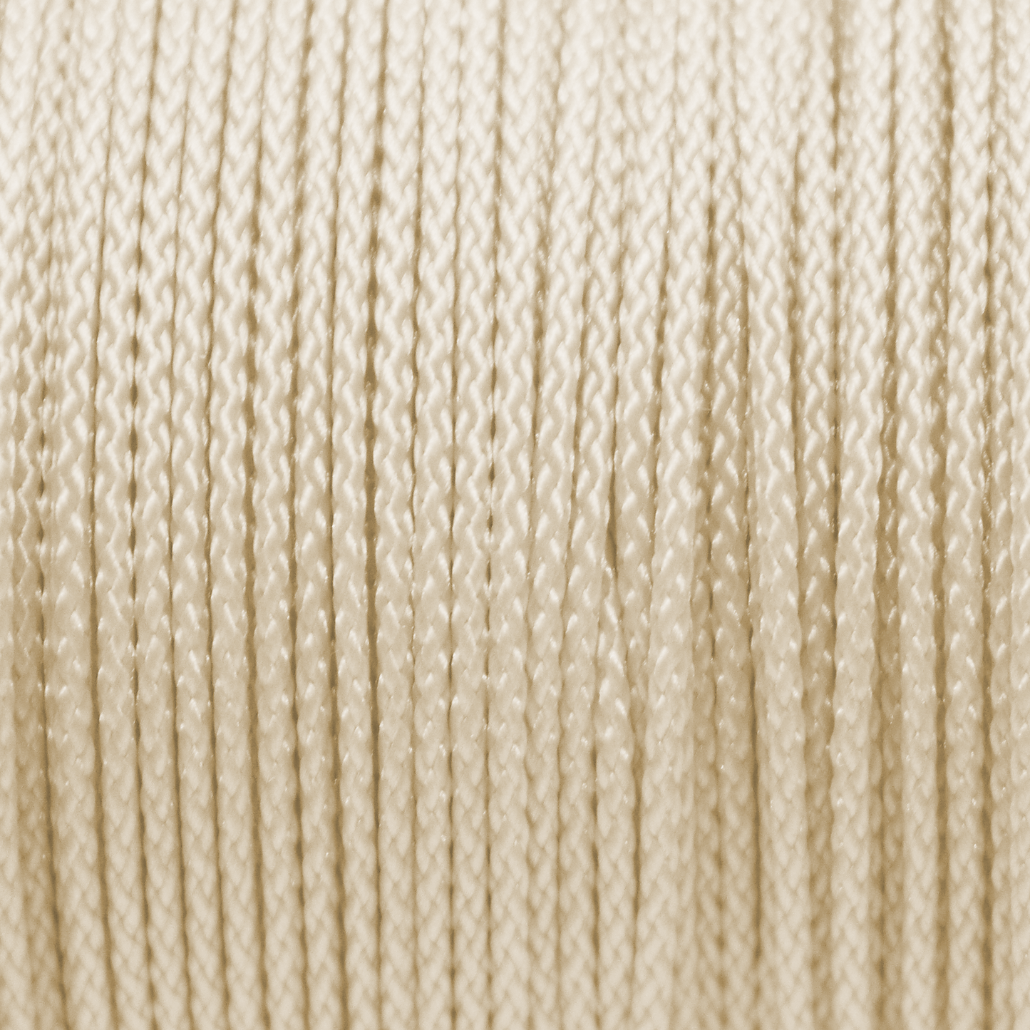 Meterware Parachute Microcord - Ø 1,4mm - Farbe: CREAM