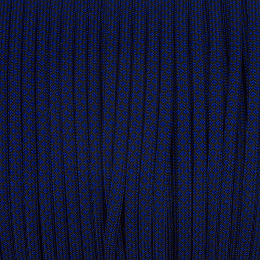 Meterware 550 TYP III Parachute Cord in der Farbe: ELECTRIC BLUE DIAMONDS