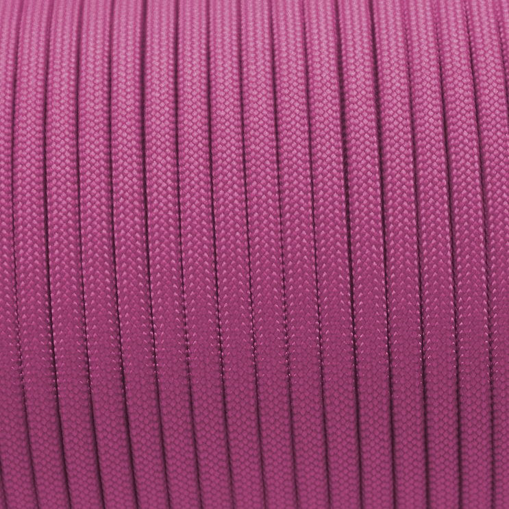 Meterware 550 TYP III Parachute Cord in der Farbe: FUCHSIA